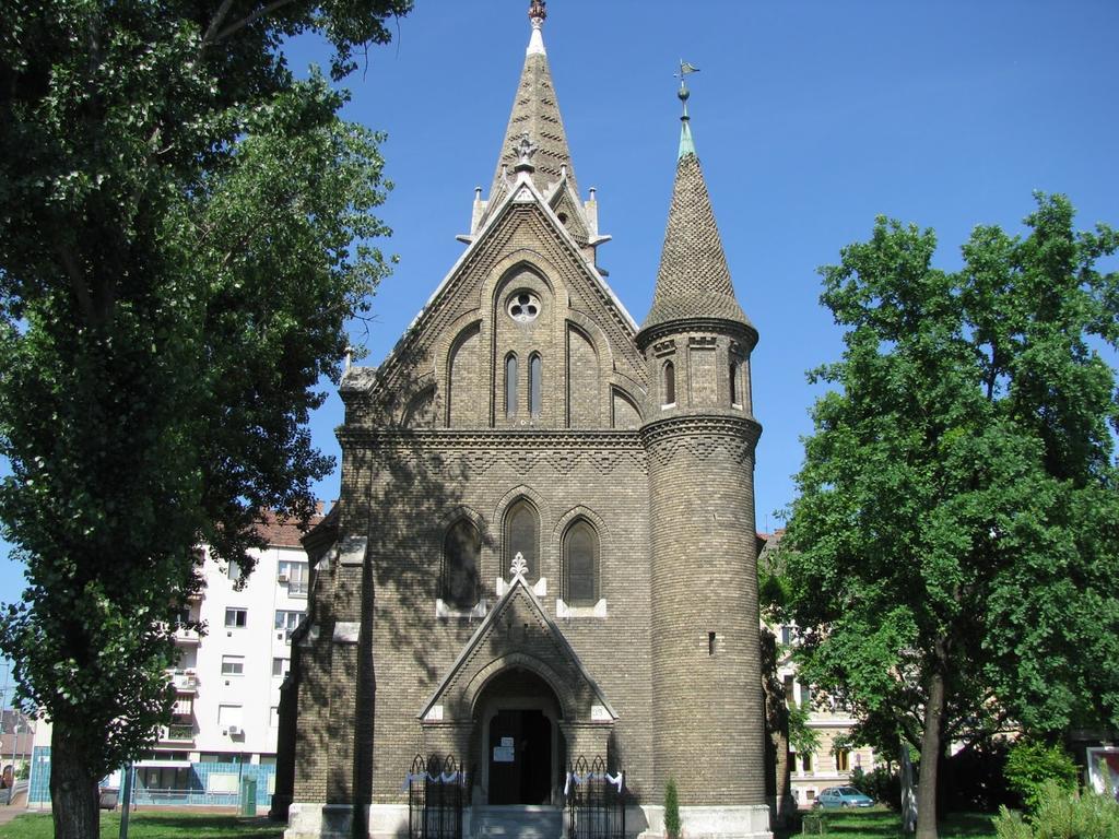 Ferienwohnung Belvaros Anna-Kuti Apartman Szegedin Exterior foto
